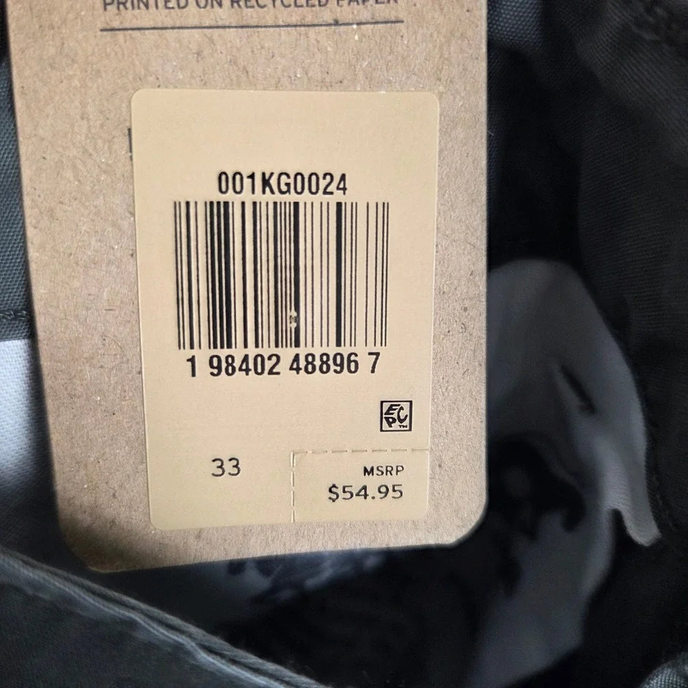 Levis Carrier Cargo Shorts Mens 33 Grey New Cotton Loose Fit 9 Inseam 001KG0024